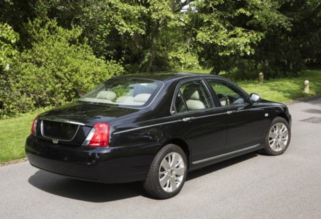 2005 Rover 75 one of the last off the production line. Creator: Unknown.
