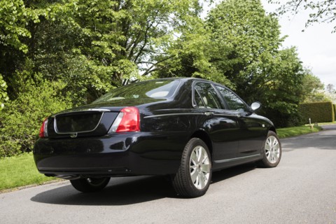 2005 Rover 75 one of the last off the production line. Creator: Unknown.