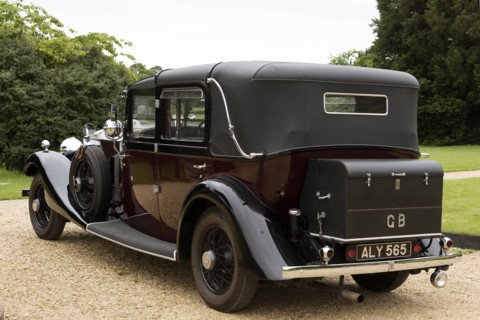 1933 Rolls Royce Phantom II Sedanca de Ville by Barker. Creator: Unknown.