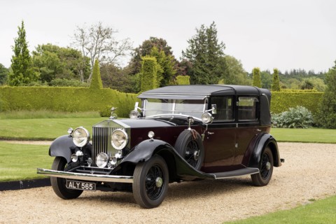 1933 Rolls Royce Phantom II Sedanca de Ville by Barker. Creator: Unknown.