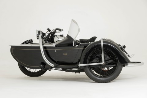1936 Brough Superior 11-50 Special Combination. Creator: Unknown.