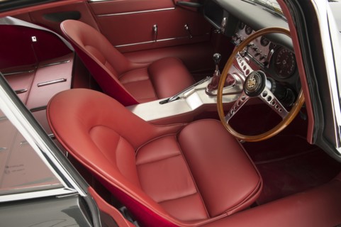 1966 Jaguar E type Series 1 fixed head coupe. Creator: Unknown.