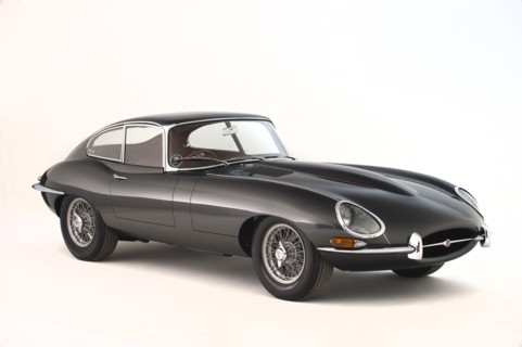 1966 Jaguar E type Series 1 fixed head coupe. Creator: Unknown.
