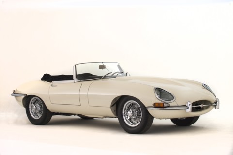 1964 Jaguar E type Series 1 drophead coupe. Creator: Unknown.