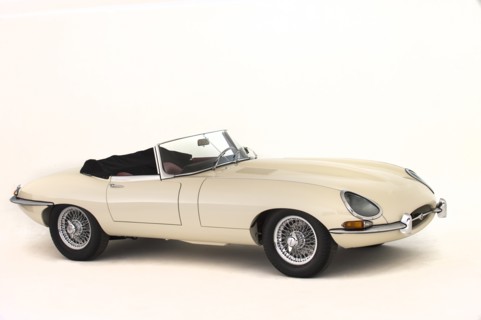 1964 Jaguar E type Series 1 drophead coupe. Creator: Unknown.