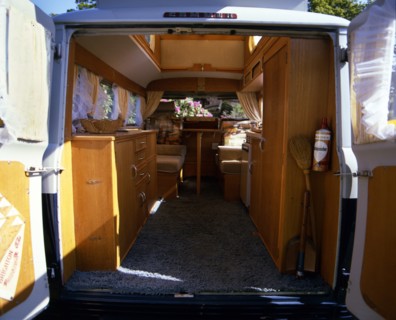 1964 Commer Autosleeper interior. Creator: Unknown.