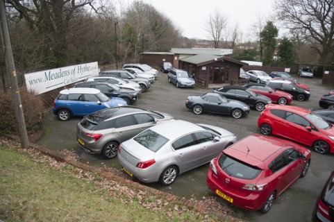 Car sales forecourt 2017. Creator: Unknown.