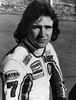Barry Sheene MBE motorcyling World Champion. Creator: Unknown.