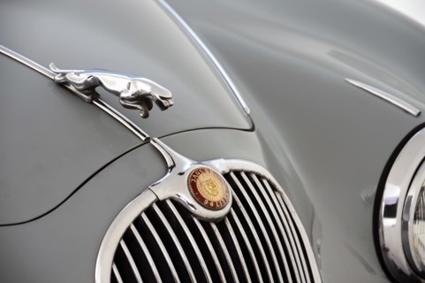 1957 Jaguar 3.8 Mk1. Creator: Unknown.