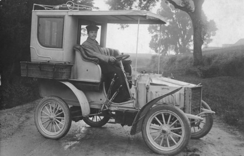 1903 White steam car. Creator: Unknown.