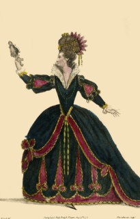 'Mrs. Hartley in the Character of Mary Queen of Scots', 1777.  Creator: J Thornthwaite.
