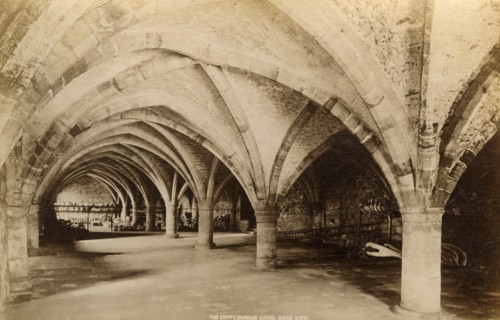 'The Crypt, Durham Cathedral', 1893. Creator: Unknown.