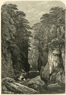 'Fors Nothyn', North Wales, c1850.  Creator: Josiah Wood Whymper.
