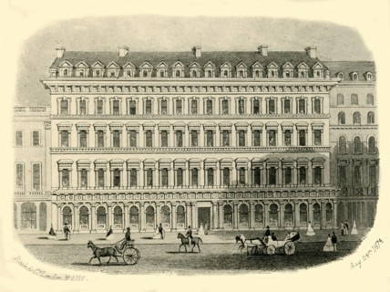 'Washington Hotel, Liverpool', 1874.  Creator: Unknown.