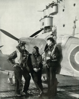 Fleet Air Arm pilots, 1943.  Creator: Unknown.