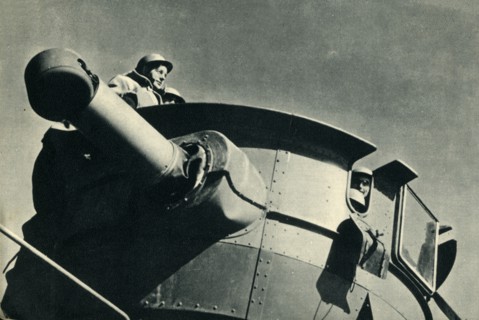'On Board The Ark - on watch...', c1940, (1942). Creator: Unknown.