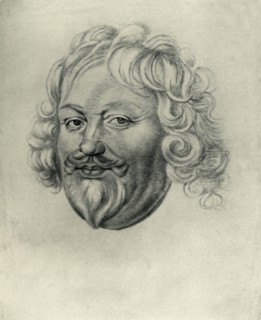 Head of a man, c1630, (1907). Creator: Unknown.