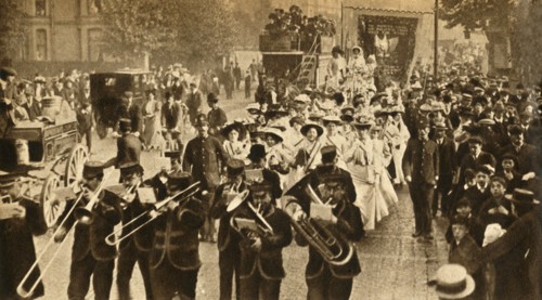 'Suffragette "Martyrs" Released from Prison', 1908, (1933). Creator: Unknown.