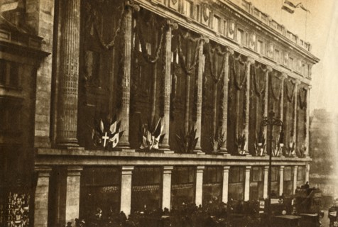 'The Opening of Selfridge's', 1909, (1933).  Creator: Unknown.