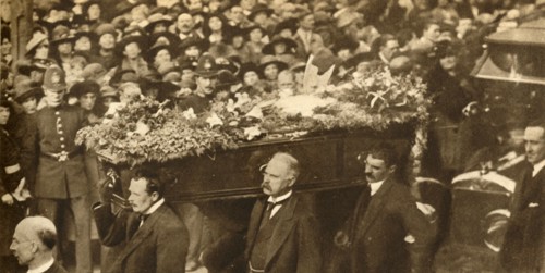 Funeral of Marie Lloyd, Hampstead, London, 12 October 1922, (1933).  Creator: Unknown.