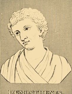 'Demosthenes', (384-322 BC), 1830. Creator: Unknown.