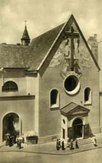 The Capuchin Church, Vienna, Austria, c1935.  Creator: Unknown.