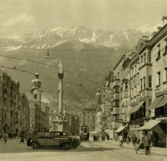 Maria-Theresien-Strasse, Innsbruck, Tyrol, Austria, c1935.  Creator: Unknown.