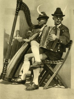 Musicians, Tyrol, Austria, c1935.  Creator: Unknown.