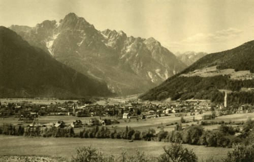 Lienz and the Spitzkofel, Tyrol, Austria, c1935. Creator: Unknown.