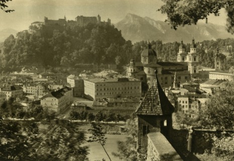 Salzburg from the Kapuzinerberg, Austria, c1935.  Creator: Unknown.