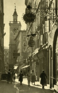 Judengasse, Salzburg, Austria, c1935.  Creator: Unknown.