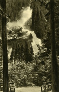 The Krimml Waterfalls, High Tauern National Park, Austria, c1935. Creator: Unknown.