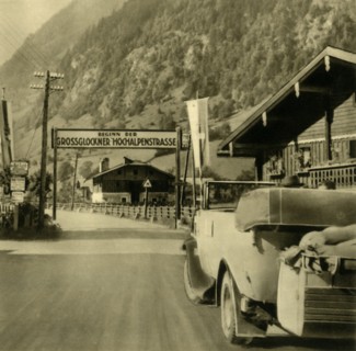 Start of the Grossglockner High Alpine Road, Fusch an der Großglocknerstraße, Austria, c1935. Creator: Unknown.