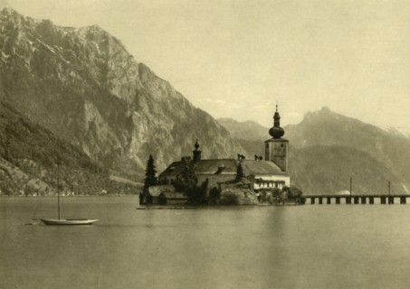 Schloss Ort, Traunsee, Upper Austria, c1935.  Creator: Unknown.