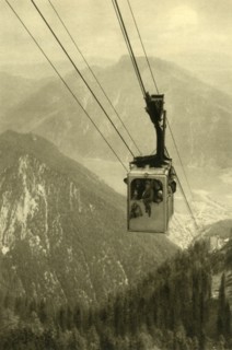 The Feuerkogel cable car, Upper Austria, c1935.  Creator: Unknown.
