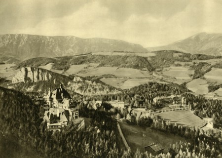The Schneeberg and the Rax mountain range, Semmering, Lower Austria, c1935. Creator: Unknown.