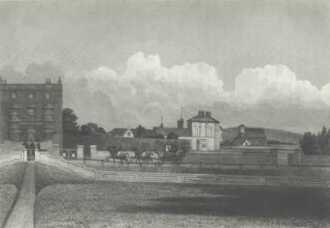 'Hove Church, From the Sea', 1835. Creator: Charles J Smith.