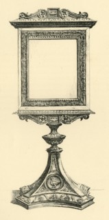 Standing mirror, c1510, (1881).  Creator: Andrew Fingar Brophy.
