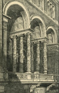 'Central Recess in the Principal Quadrangle', c1860s?, (1881).  Creator: John Watkins.