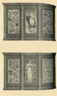 'Decorations of the West Dining-Room, South Kensington Museum', c1865, (1881).  Creator: Unknown.
