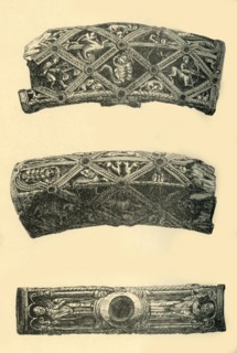Head of a Tau Cross, c1140-1150, (1881).  Creator: Frederick Albert Slocombe.