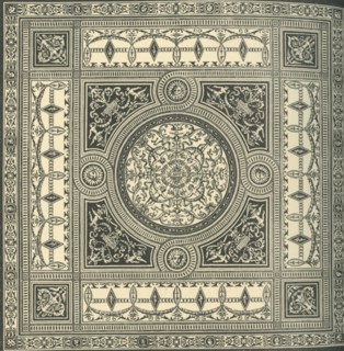 'Design for a ceiling', c1860s, (1881).  Creator: Unknown.