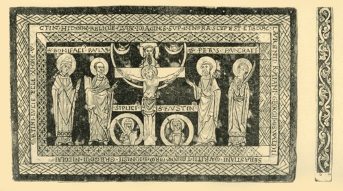The Hildesheim Portable Altar, c1160-1170, (1881). Creator: W Jones.