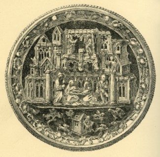'Silver Gilt Morse', mid 15th century?, (1881). Creator: John Watkins.