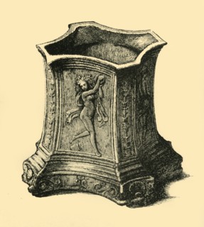 Bronze pedestal, late 15th century, (1881). Creator: D Jones.