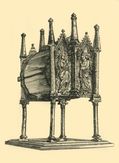 Reliquary, 14th century, (1881). Creator: W. M. McGill.