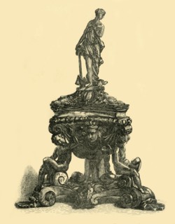 Bronze inkstand, mid-late 16th century, (1881). Creator: W. W. McCarty.