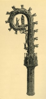 The Reichenau Crozier, 1351, (1881).  Creator: Frederick Albert Slocombe.
