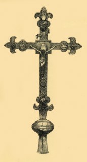 Cross, mid 14th century?, (1881).  Creator: M Sullivan.