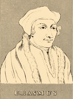 'Erasmus', (1466-1536), 1830. Creator: Unknown.